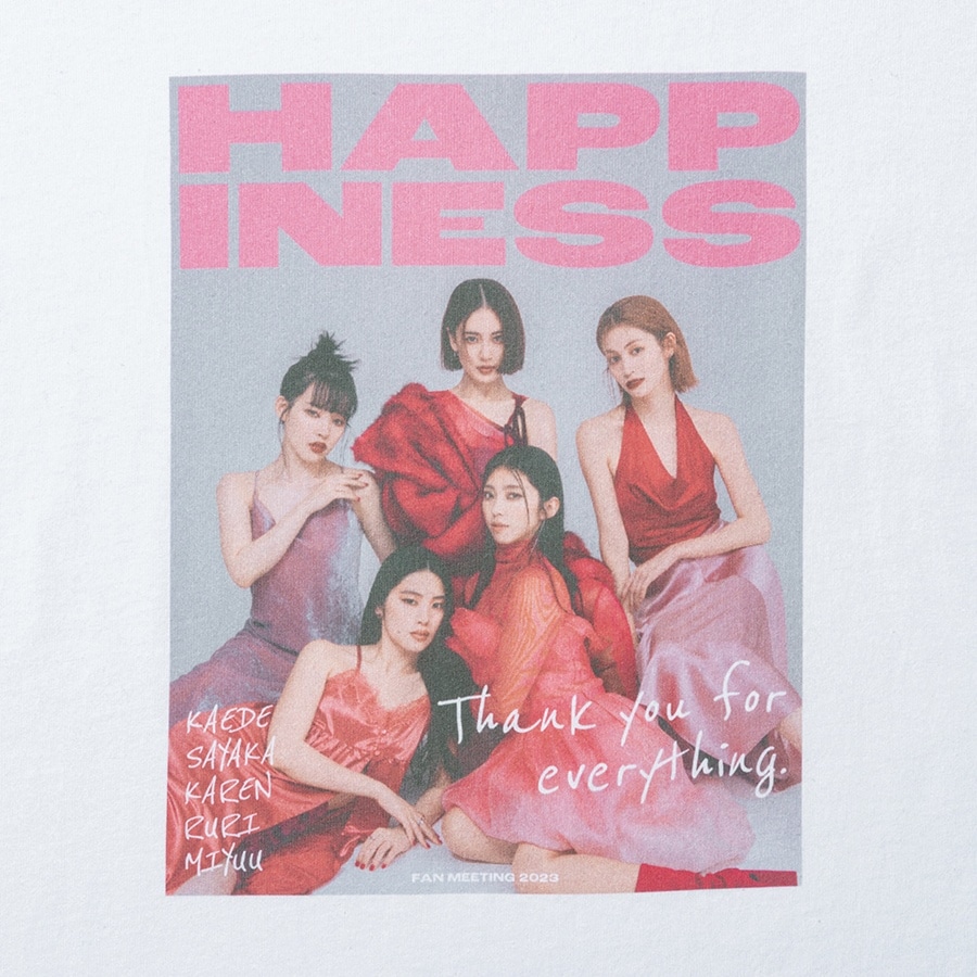 Happiness フォトTシャツ/WHITE 詳細画像 WHITE 2