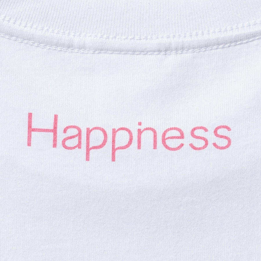 Happiness フォトTシャツ/WHITE 詳細画像 WHITE 3