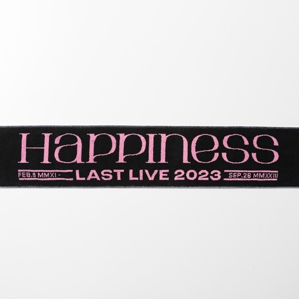 Happiness マフラータオル 詳細画像