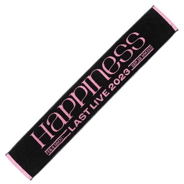Happiness マフラータオル
