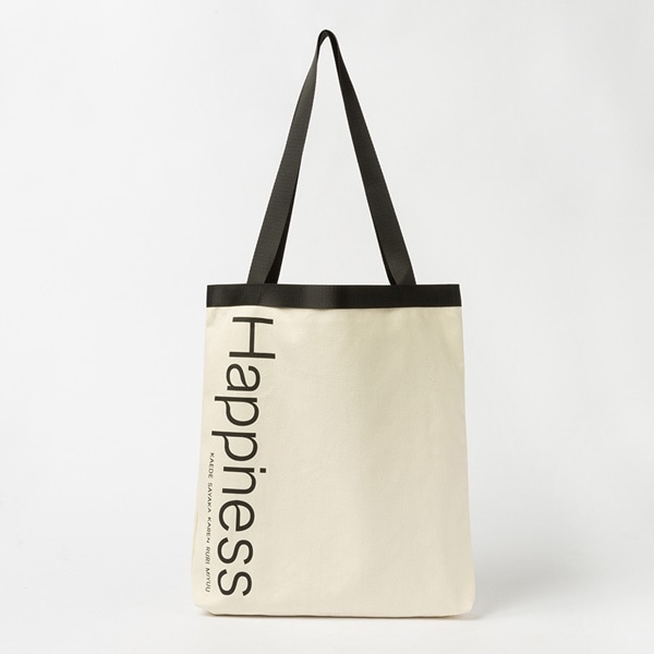 Happiness トートバッグ 詳細画像