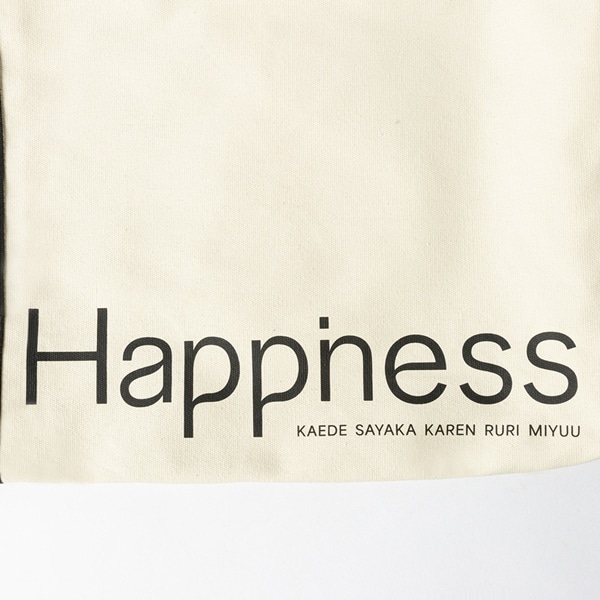 Happiness トートバッグ 詳細画像