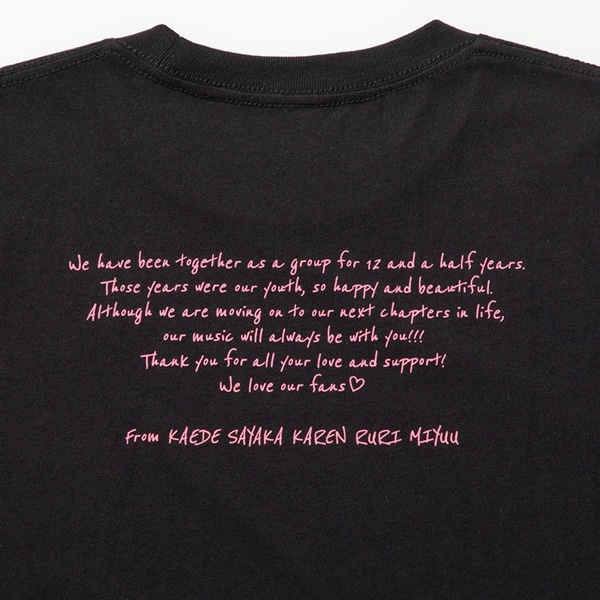 Happiness フォトTシャツ/BLACK 詳細画像