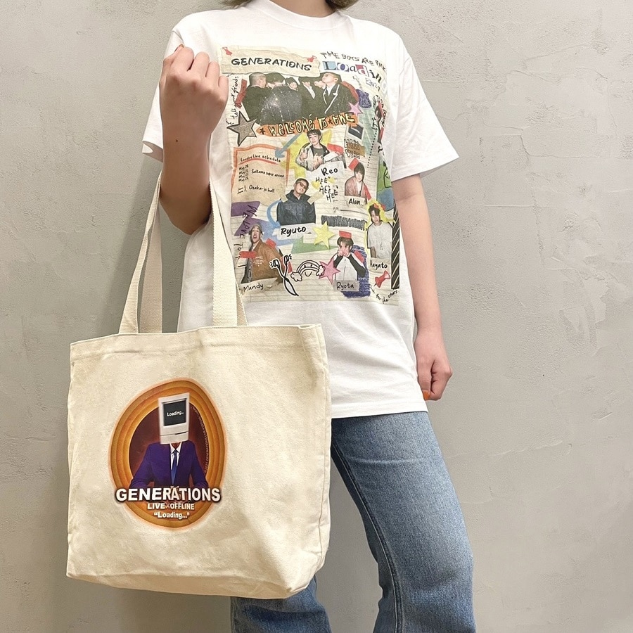 Exile Tribe Station Online Store Loading トートバッグ Exile Tribe Station Online Store Loading トートバッグ