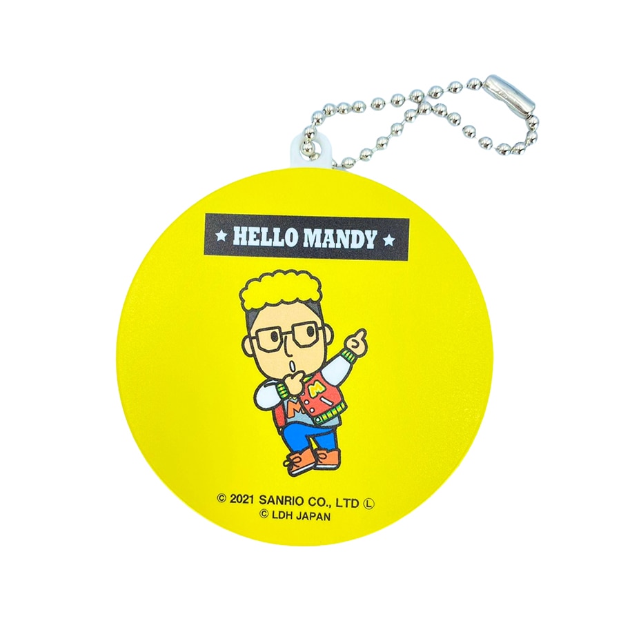 ハローメンディー 消臭･抗菌キーホルダー B 詳細画像 YELLOW 1