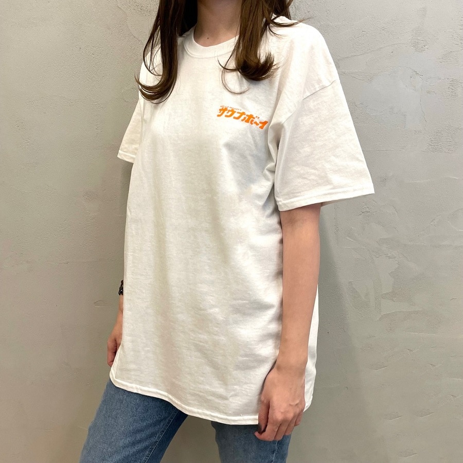 サウナボーイ×ハローメンディー Tシャツ 詳細画像 WHITE 2