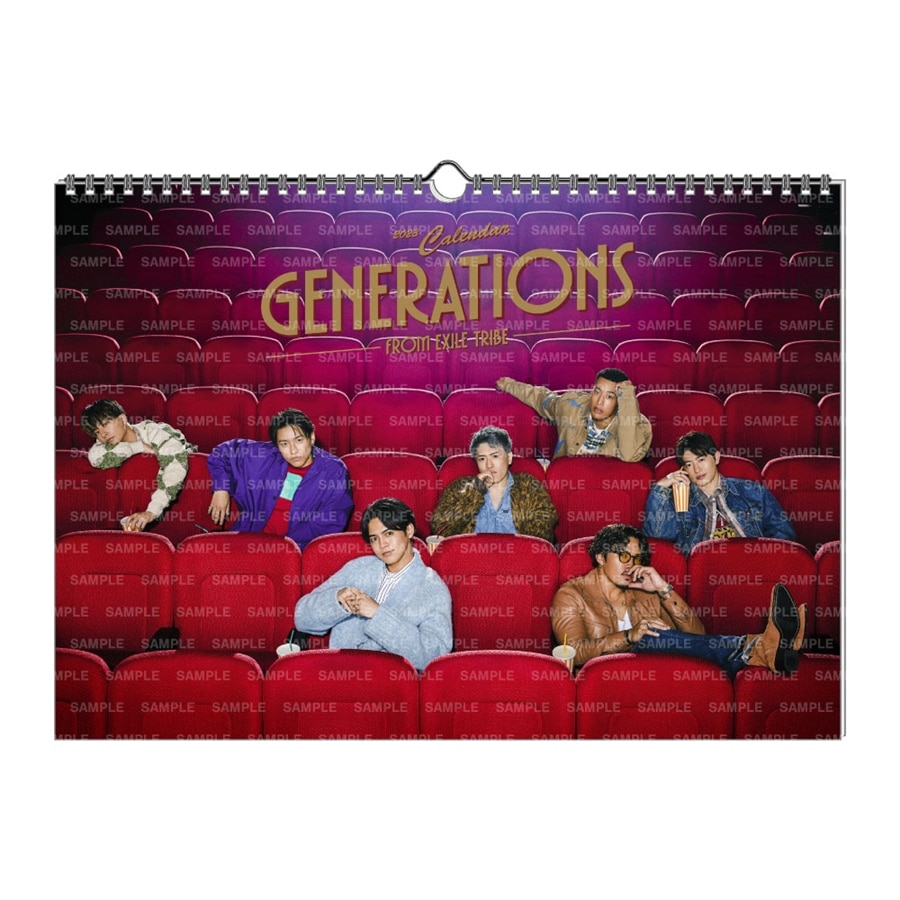 GENERATIONS 2023 カレンダー/壁掛け 詳細画像 GENERATIONS 1