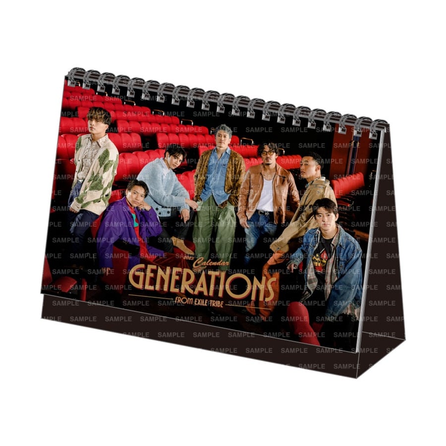 GENERATIONS 2023 カレンダー/卓上 詳細画像 GENERATIONS 1