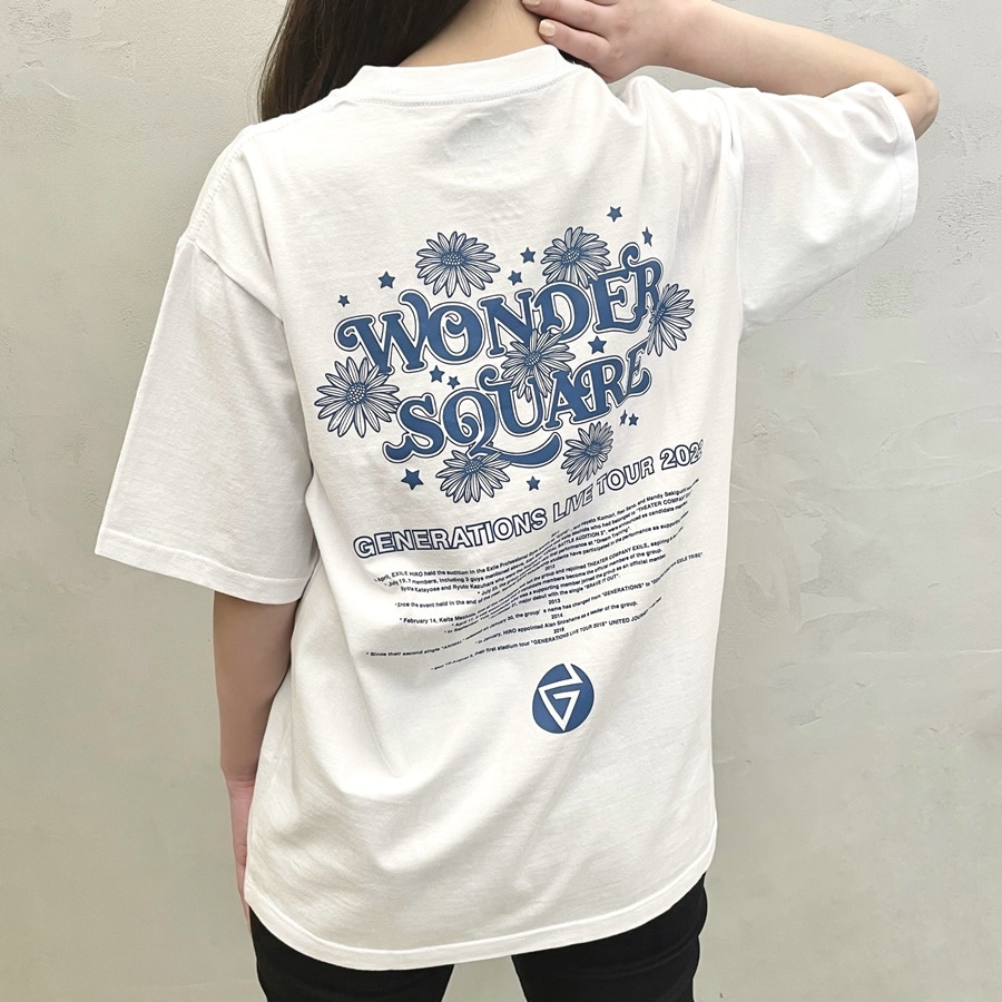 WONDER SQUARE ツアーTシャツ/WHITE 詳細画像 WHITE 8