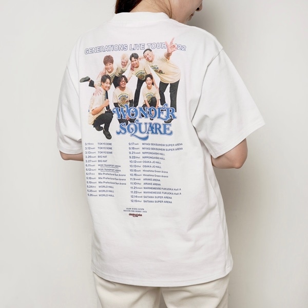 WONDER SQUARE フォトＴシャツ/WHITE 詳細画像