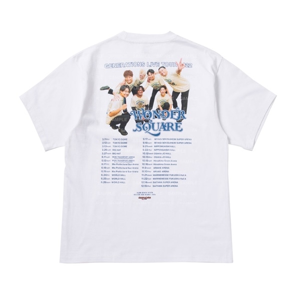 WONDER SQUARE フォトＴシャツ/WHITE