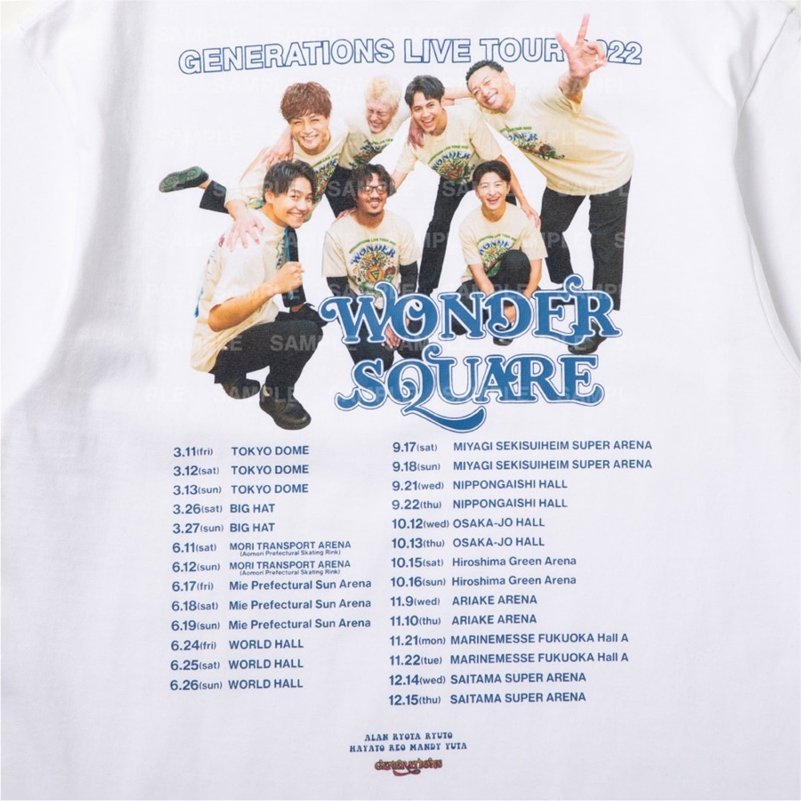 WONDER SQUARE フォトＴシャツ/WHITE 詳細画像 WHITE 2