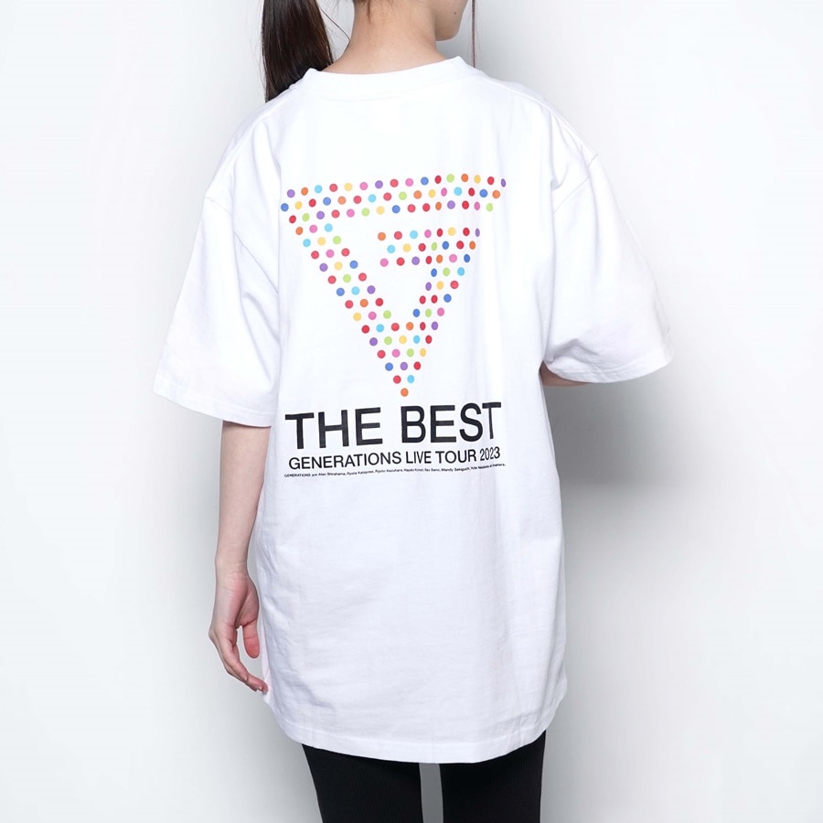 EXILE TRIBE STATION ONLINE STORE｜THE BEST ツアーTシャツ/WHITE