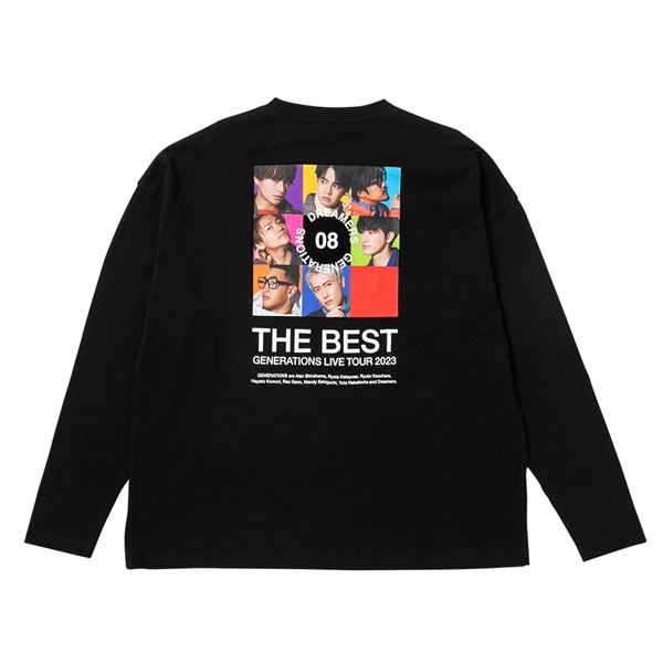 THE BEST フォトロングスリーブTシャツ/BLACK