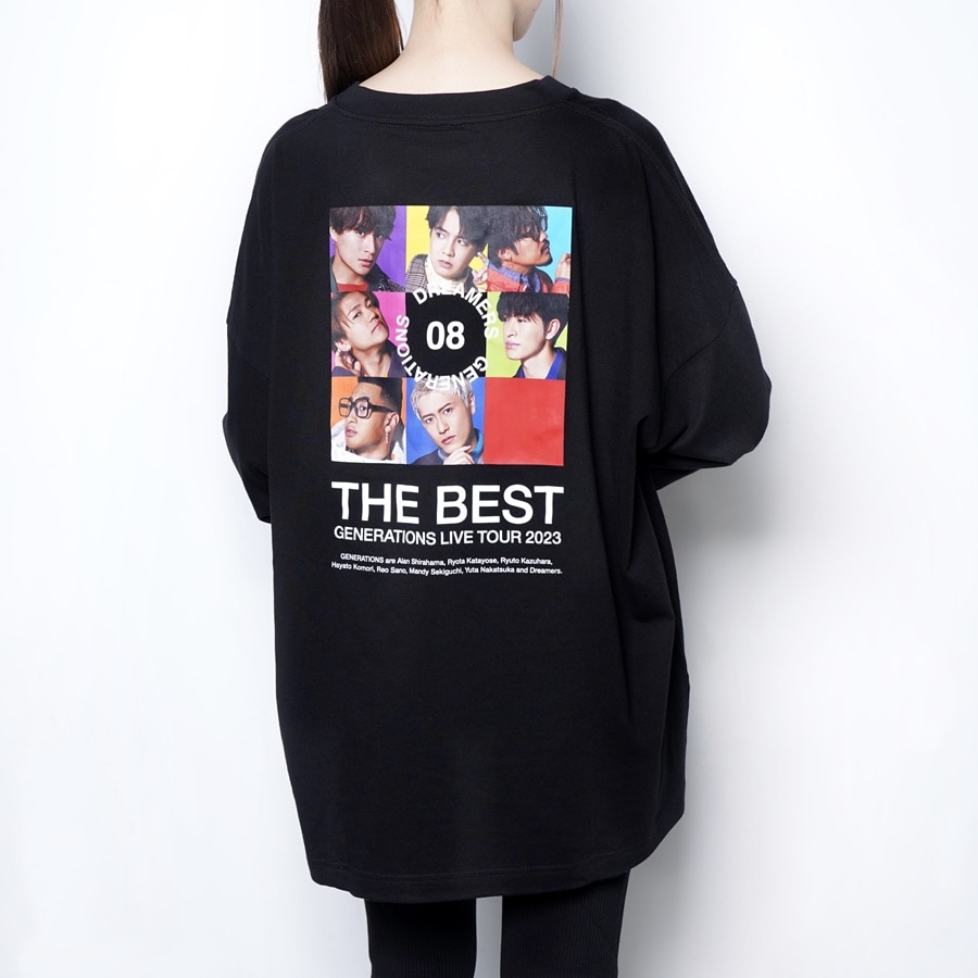 ANSWER... フォトロングスリーブＴシャツ/BLACK