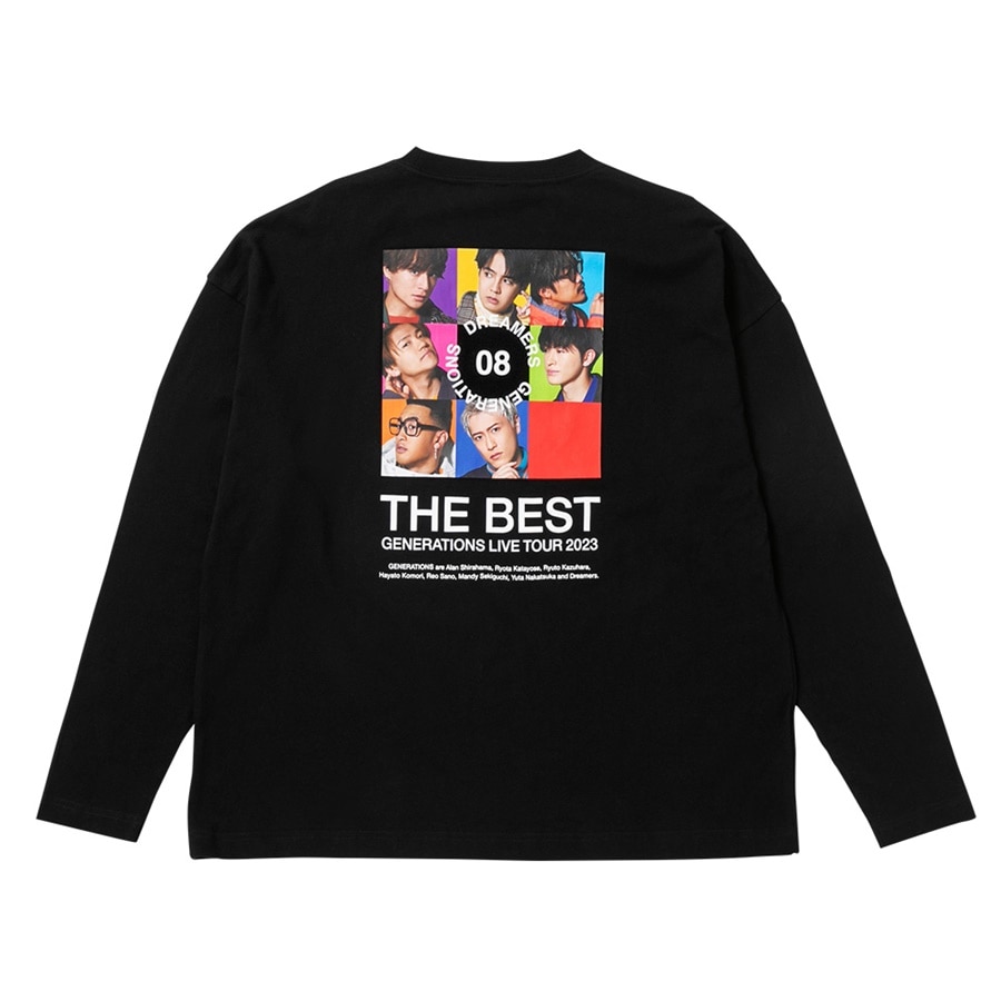 THE BEST フォトロングスリーブTシャツ/BLACK 詳細画像 BLACK 1
