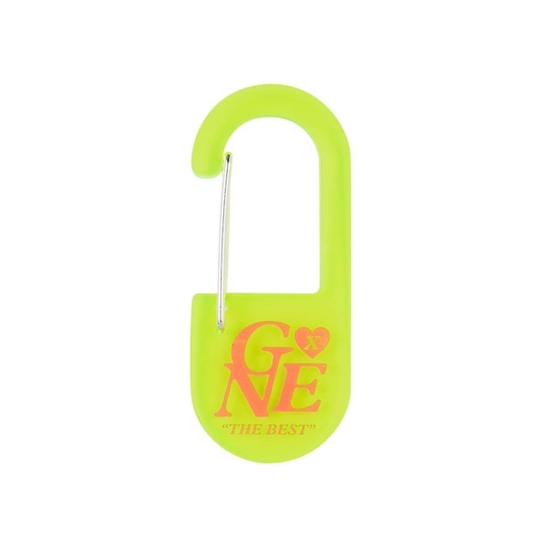 【大阪限定】THE BEST カラビナキーホルダー/GREEN