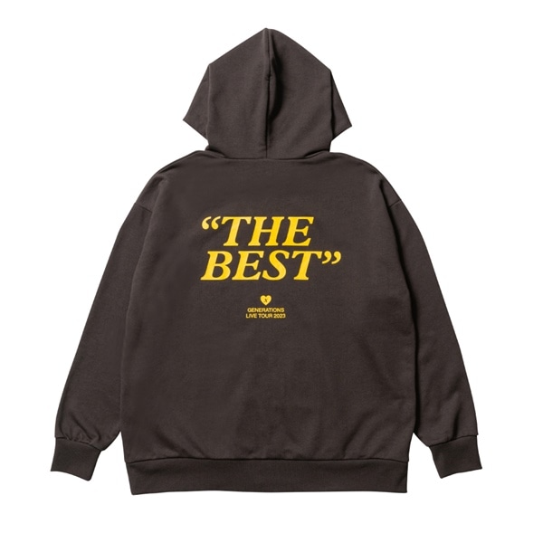 THE BEST パーカー/BROWN