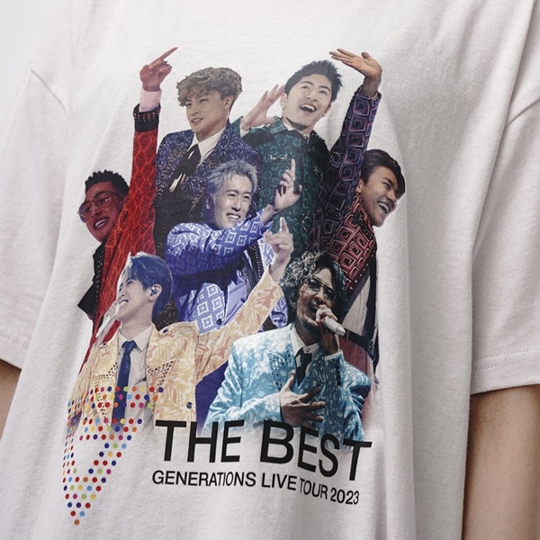 EXILE TRIBE STATION ONLINE STORE｜THE BEST フォトTシャツ/IVORY