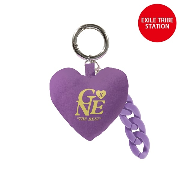 【ETS限定】THE BEST ハートキーチェーン/PURPLE