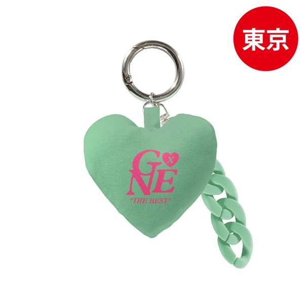 【東京限定】THE BEST ハートキーチェーン/EMERALD GREEN