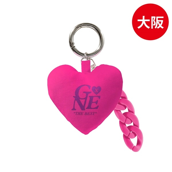 【大阪限定】THE BEST ハートキーチェーン/PINK