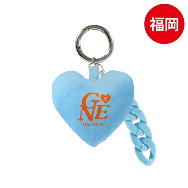 【福岡限定】THE BEST ハートキーチェーン/BLUE