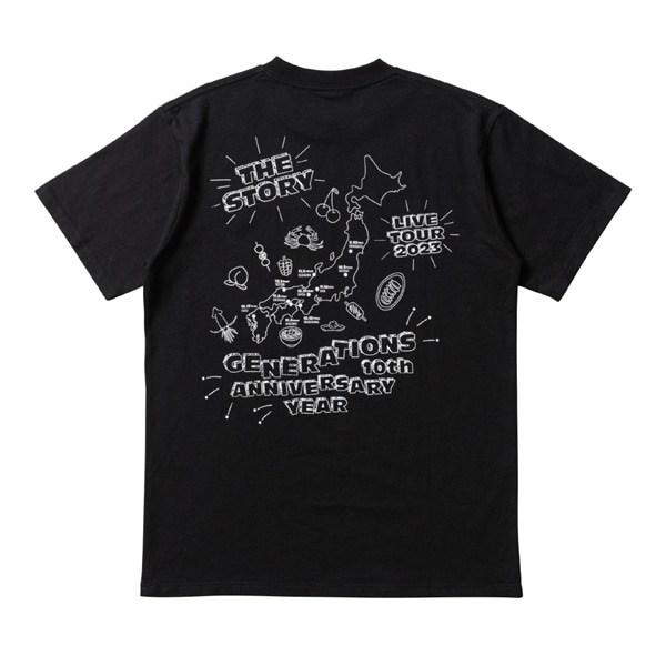 THE STORY ツアーＴシャツ/BLACK 詳細画像