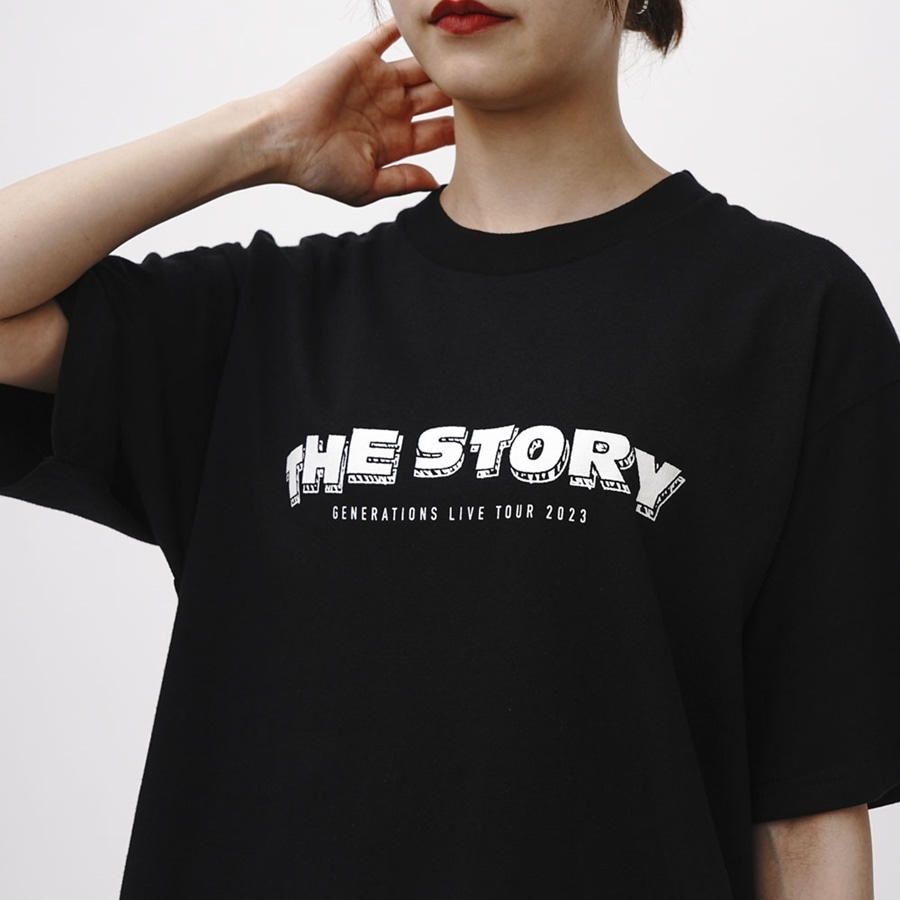 THE STORY ツアーＴシャツ/BLACK 詳細画像 BLACK 7
