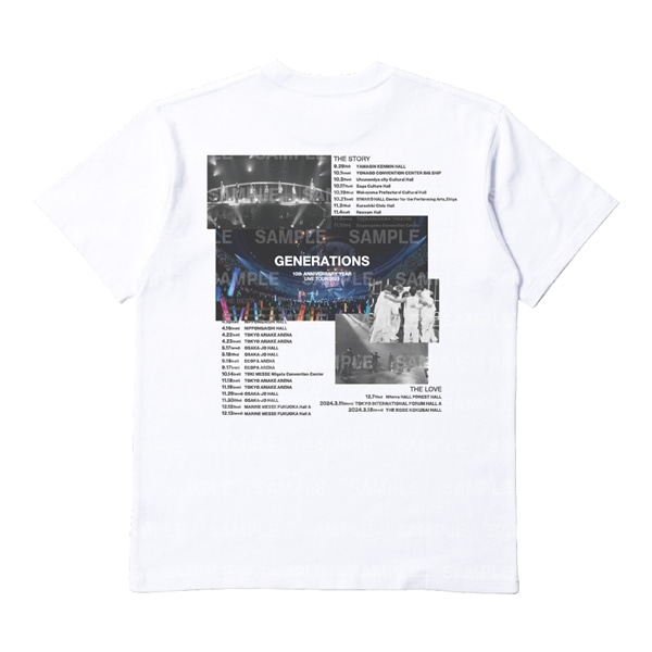 10th ANNIVERSARY YEAR Special Thanks フォトTシャツ/WHITE