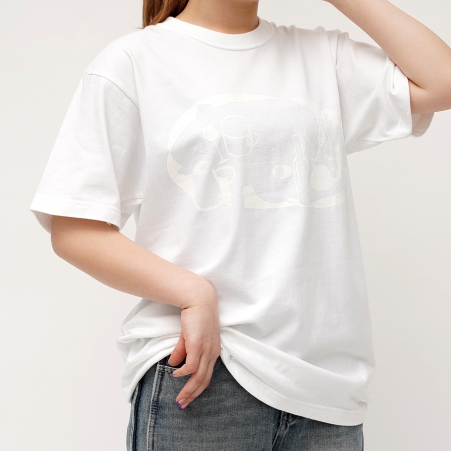 ヨセのTシャツ -はじまりの白-/WHITE 詳細画像 WHITE 7