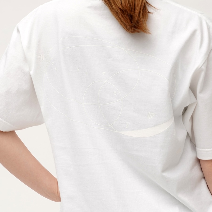 ヨセのTシャツ -はじまりの白-/WHITE 詳細画像 WHITE 8