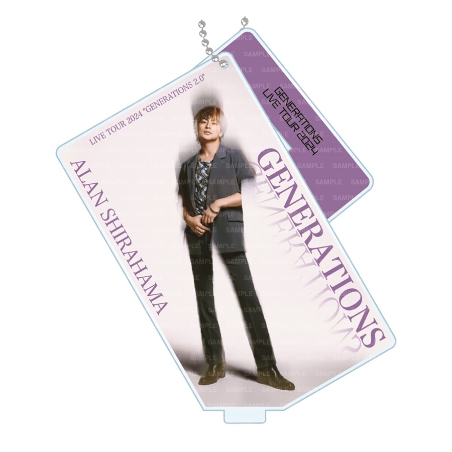 GENERATIONS 2.0 アクスタキーホルダー6種セット