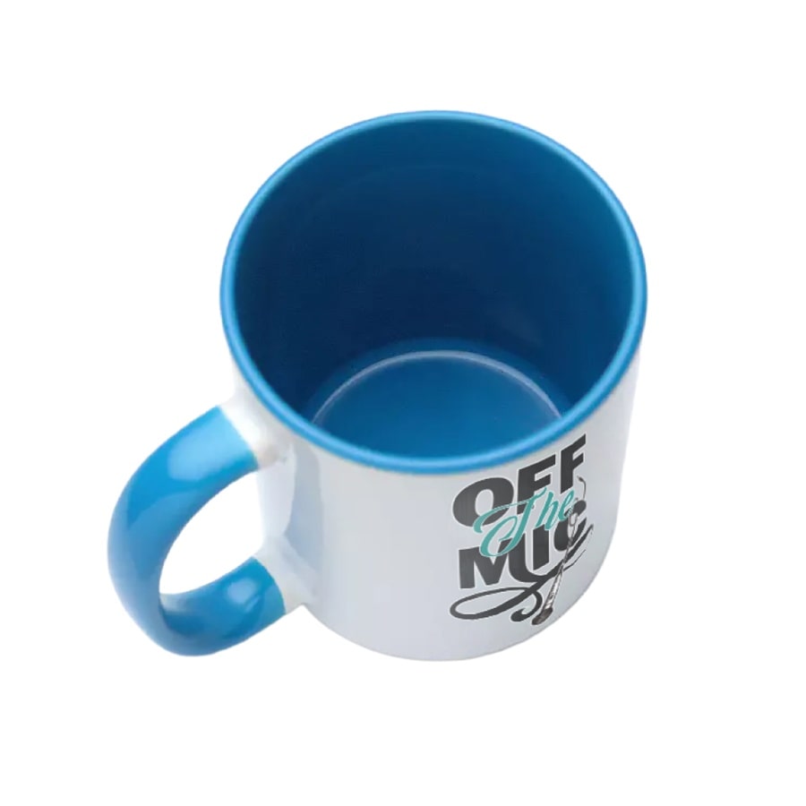 OFF THE MIC マグカップ&BIGステッカーセット/BLUE 詳細画像 カラー共通 1