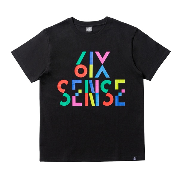 6IX SENSE ツアーTシャツ/BLACK