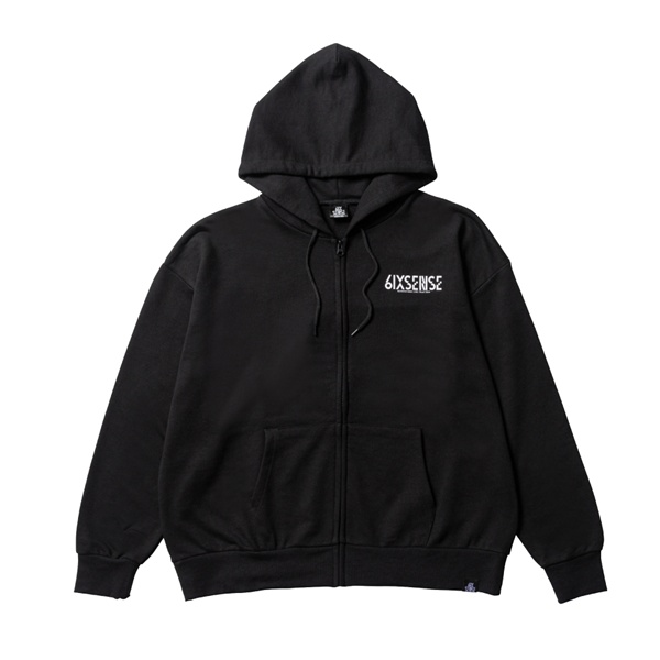 6IX SENSE パーカー/BLACK