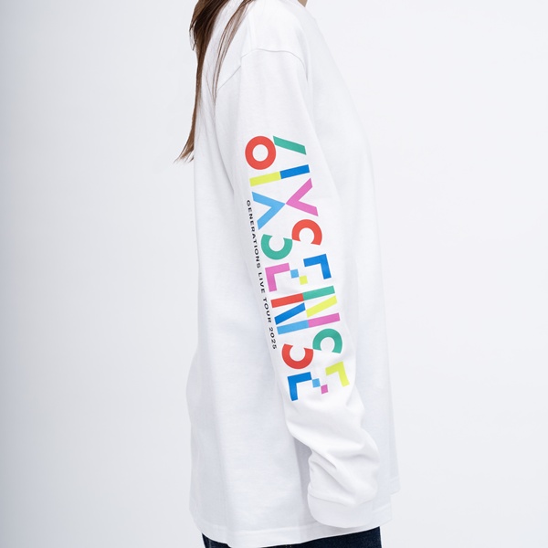 6IX SENSE ロングスリーブTシャツ/WHITE 詳細画像