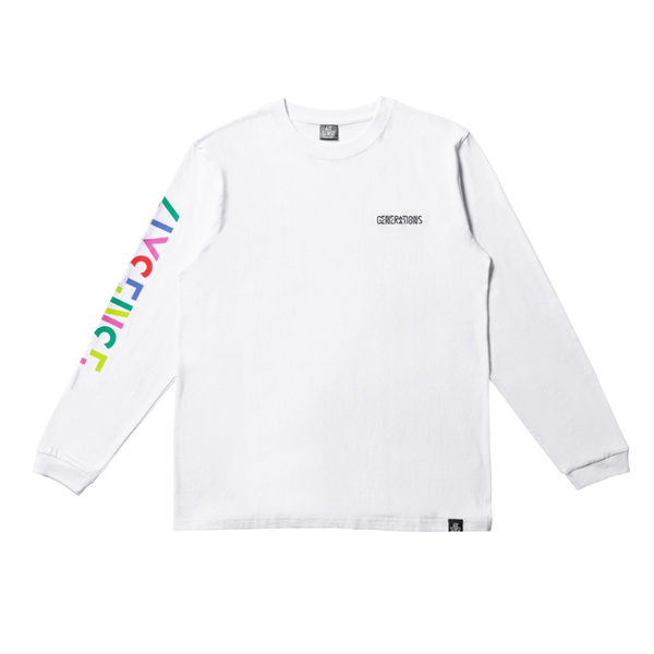 6IX SENSE ロングスリーブTシャツ/WHITE