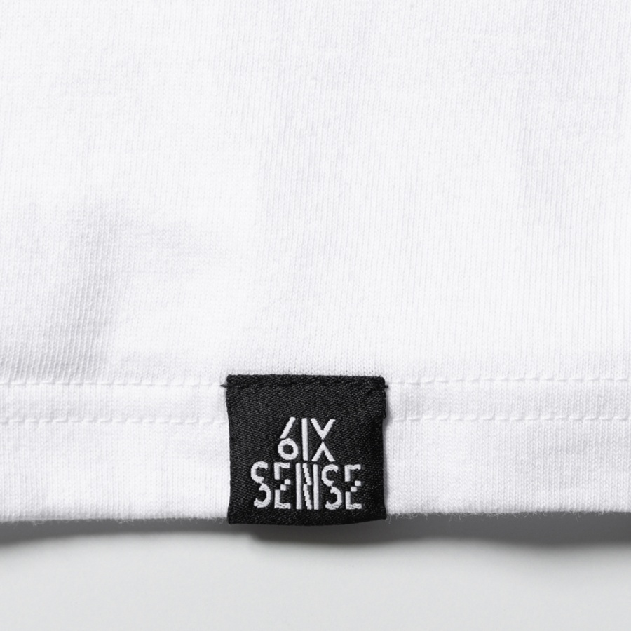 6IX SENSE ロングスリーブTシャツ/WHITE 詳細画像 カラー共通 3