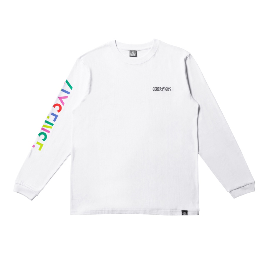 6IX SENSE ロングスリーブTシャツ/WHITE 詳細画像 WHITE 1