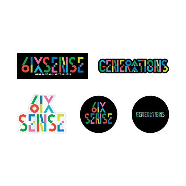 6IX SENSE ステッカーセット 詳細画像