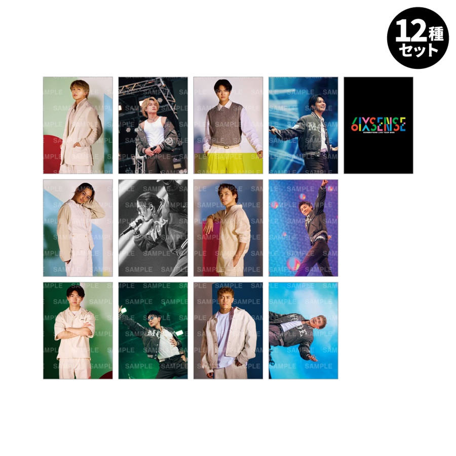 6IX SENSE フォトカード12種セット 詳細画像 OTHER 1