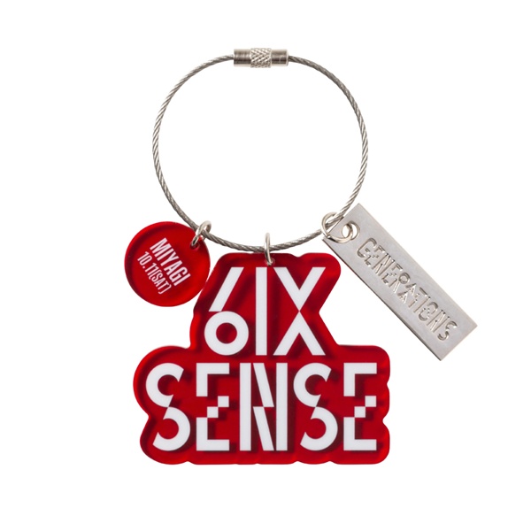 【宮城限定】6IX SENSE キーホルダー