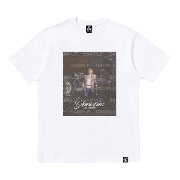6IX SENSE 白濱亜嵐フォトTシャツ/WHITE