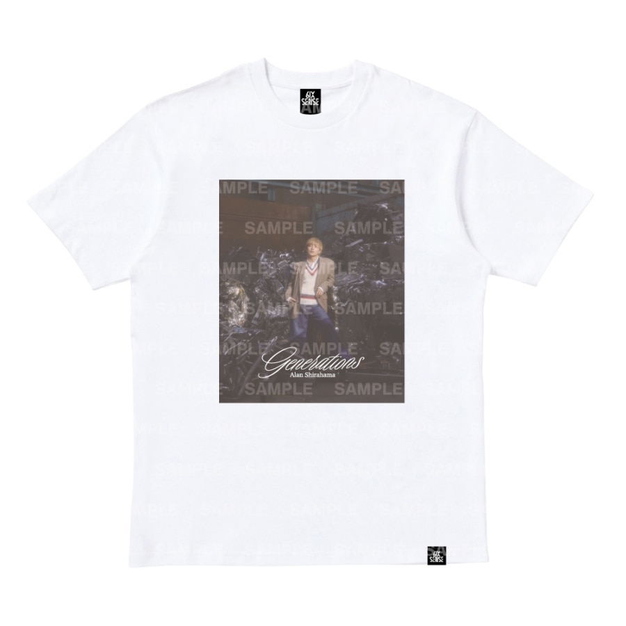 6IX SENSE 白濱亜嵐フォトTシャツ/WHITE 詳細画像 白濱亜嵐 1