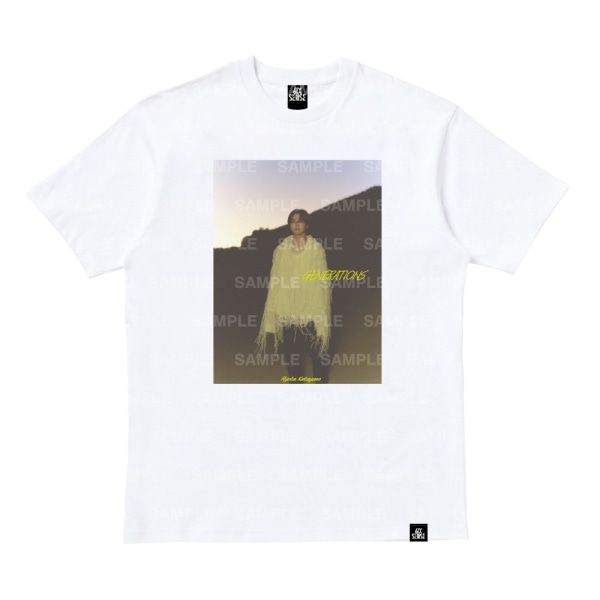 6IX SENSE 片寄涼太フォトTシャツ/WHITE