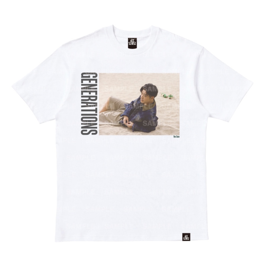 6IX SENSE 佐野玲於フォトTシャツ/WHITE 詳細画像 佐野玲於 1