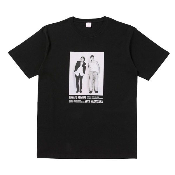 【FC限定】小森隼&中務裕太 フォトTシャツ/BLACK