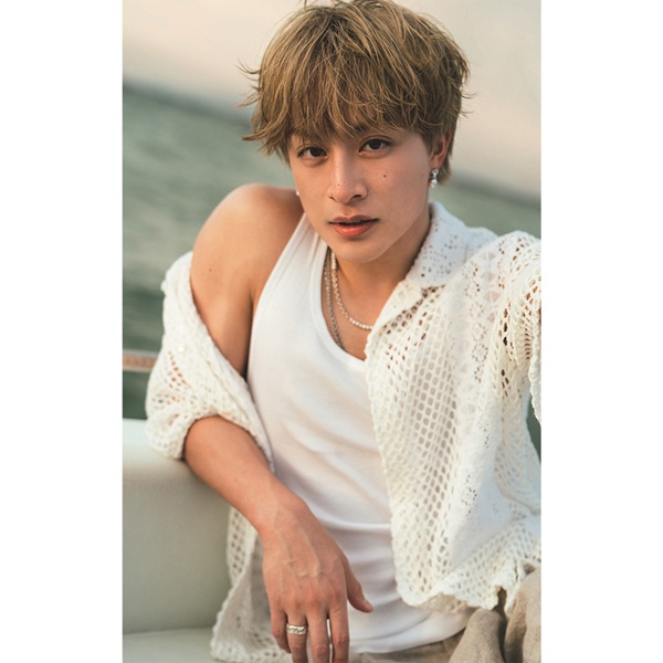 白濱亜嵐 Lサイズ EXILE TRIBE STATION ONLINE STORE｜白濱亜嵐×EXFIGHT Tシャツ