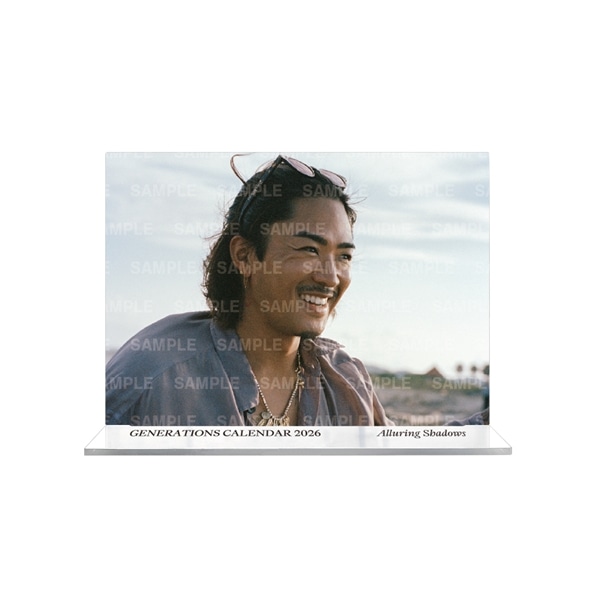 GENERATIONS 2026 カレンダー アクリルパネル 詳細画像